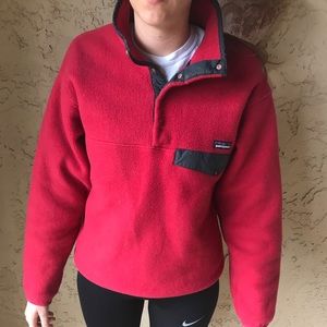 Red Patagonia Fleece